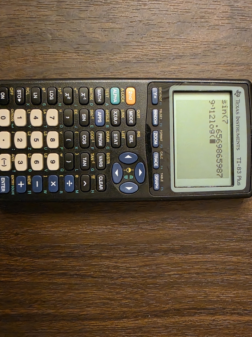 Texas Instruments TI-83 Plus Graphing Calculator - Picture 2 of 4
